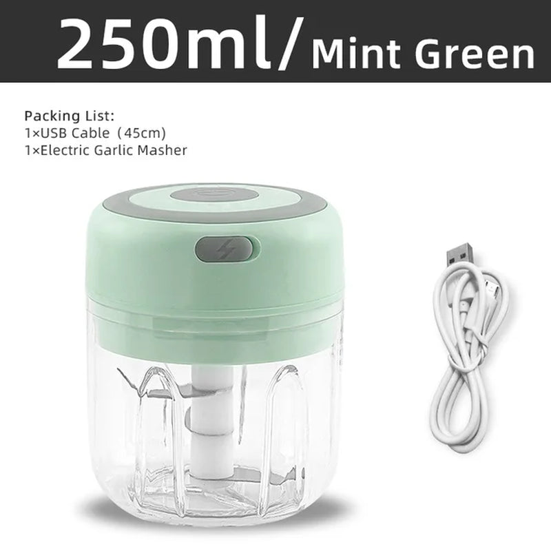 Electric Garlic Grater Mini Chopper 