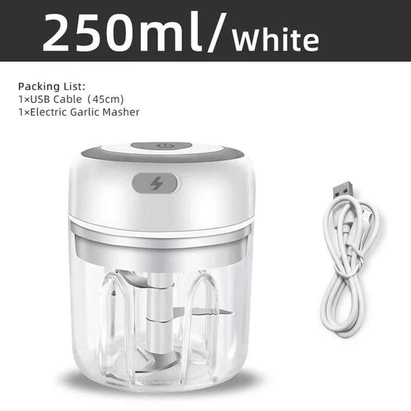 Electric Garlic Grater Mini Chopper 