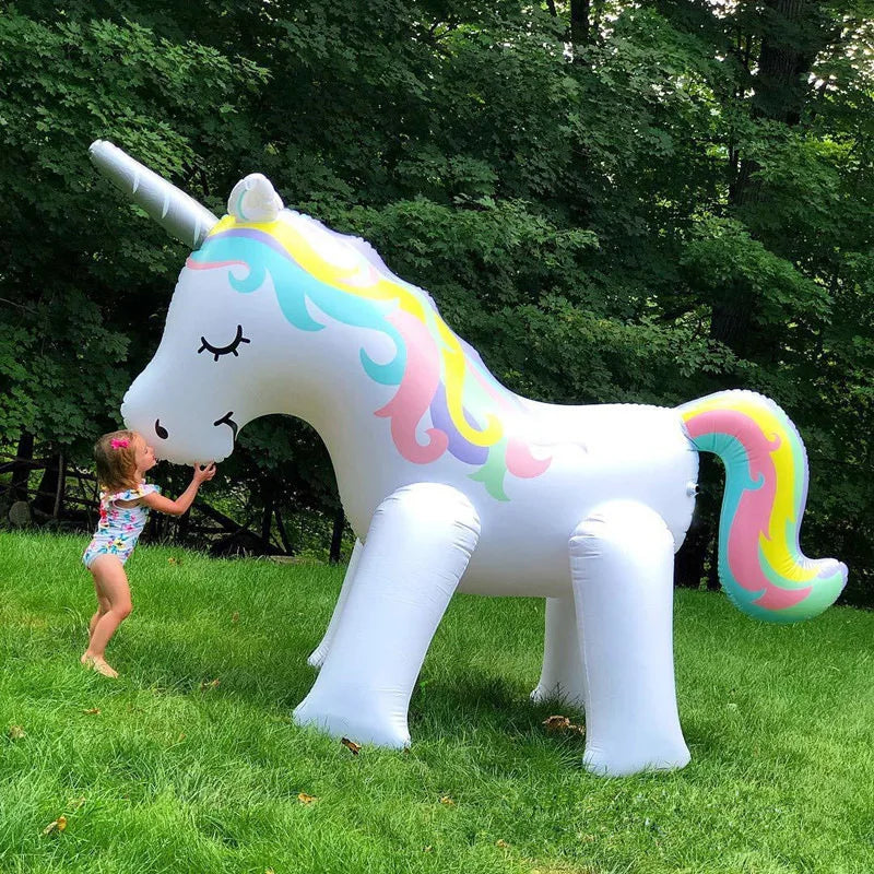 Unicorn Water Sprinkler Kids Toy 