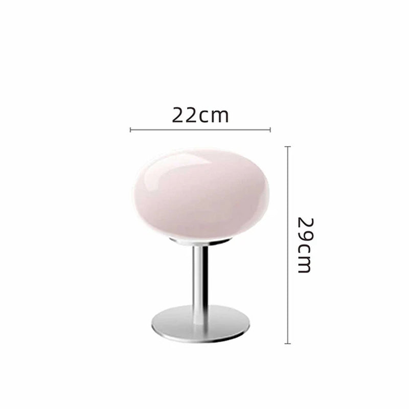 Italian Designer Glass Egg Tart Table Lamp 