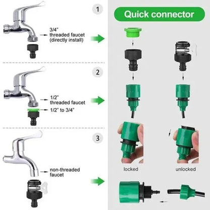 Automatic Misting Fog Nozzles Irrigation System