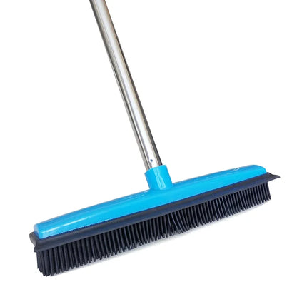 Rubber Broom Pet Hair Lint Sweeper