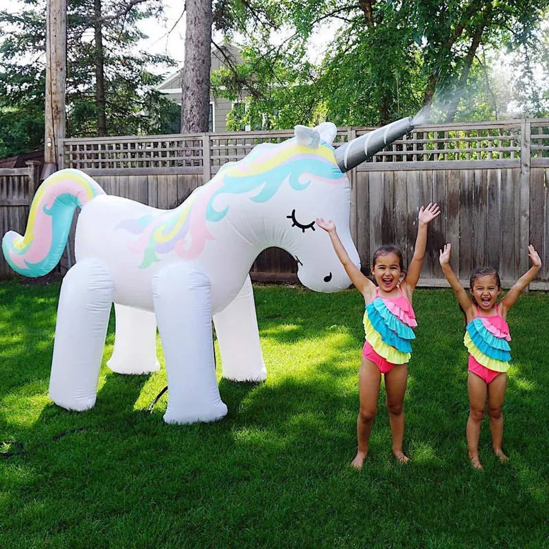 Unicorn Water Sprinkler Kids Toy 