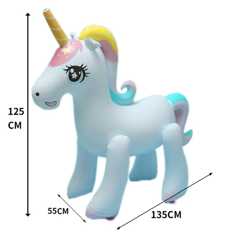 Unicorn Water Sprinkler Kids Toy 