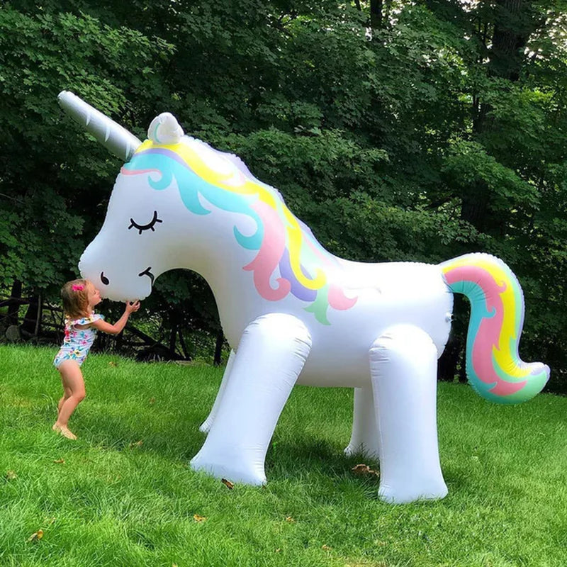 Unicorn Water Sprinkler Kids Toy 